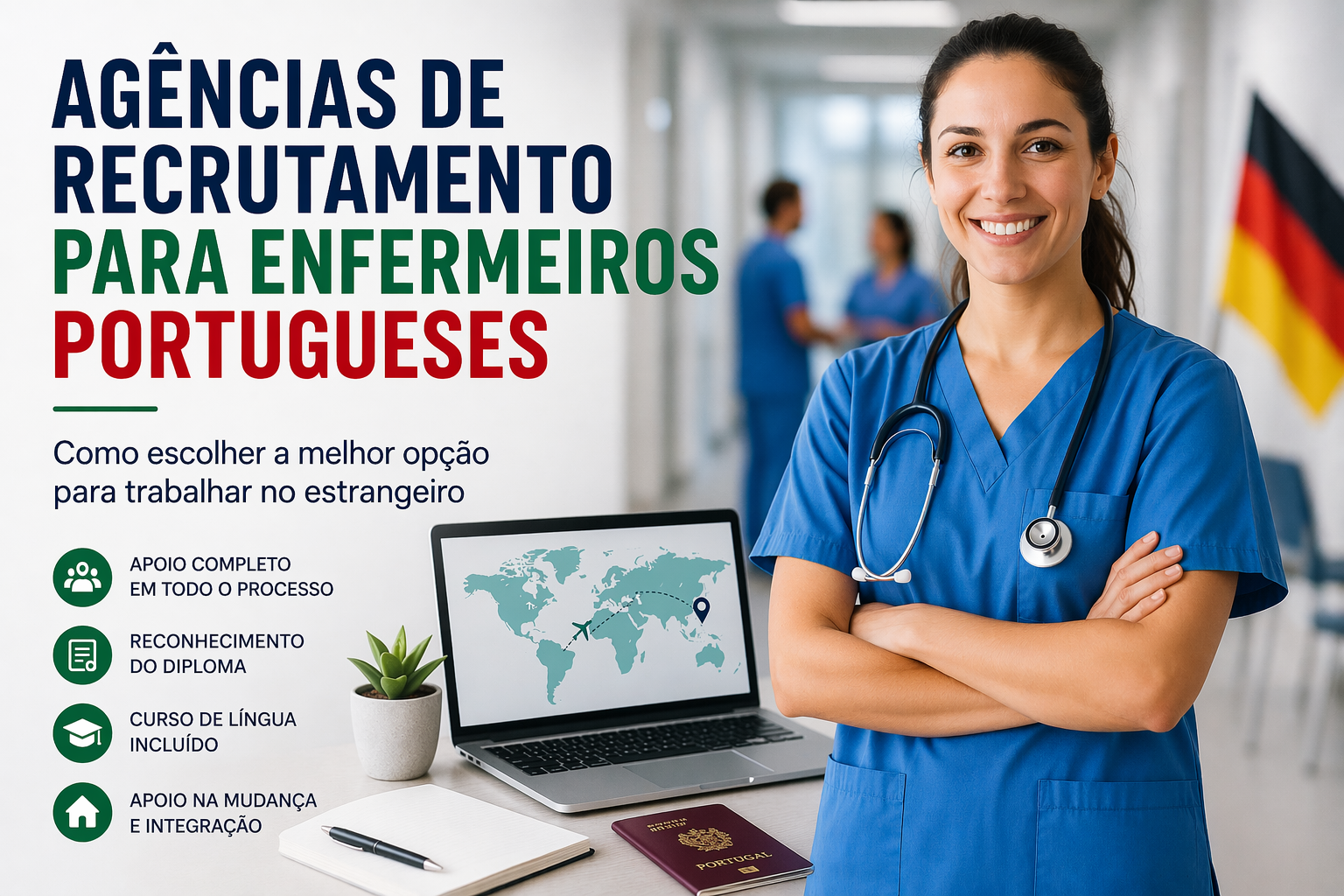 Agências de recrutamento para enfermeiros portugueses: como escolher a melhor opção em 2026